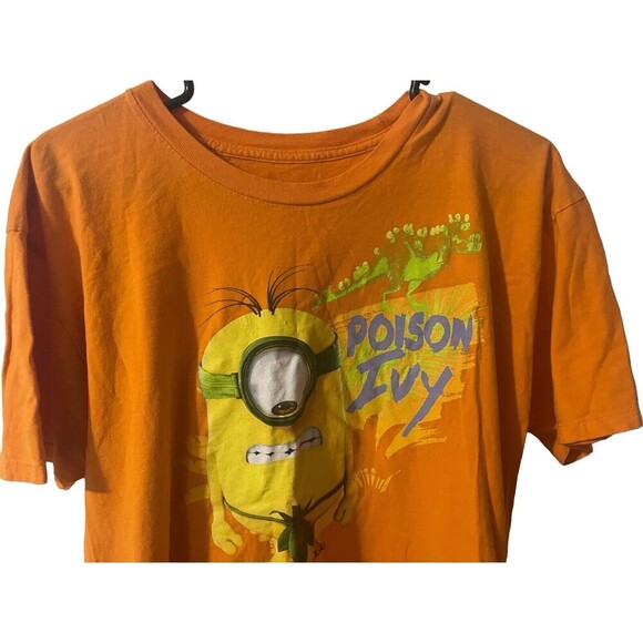 Universal Studios Minions Land Poison Ivy Orange T-shirt Adult Large - Picture 13 of 16